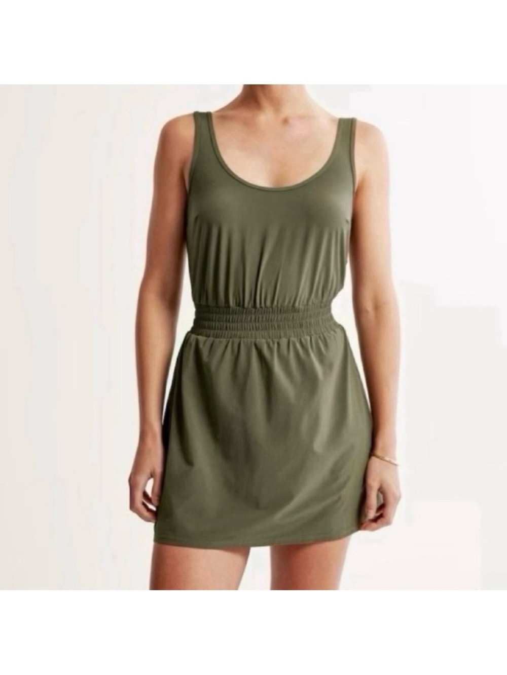 Abercrombie Traveler Easy Waist Active Relax outdoor Comfy Activewear Mini Dress